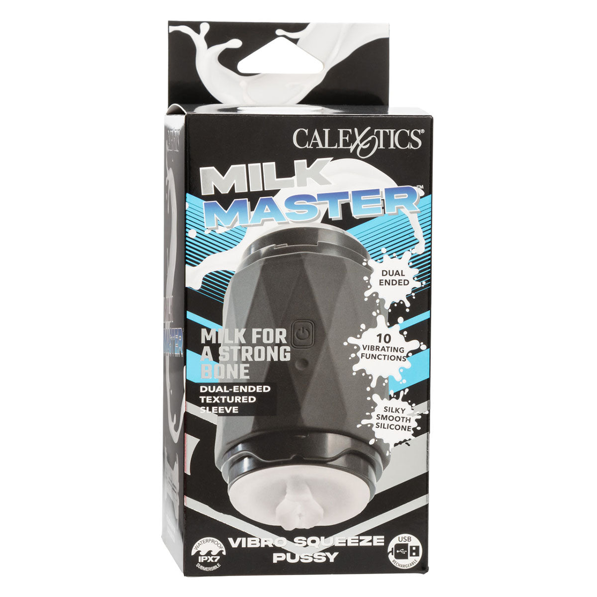 Calexotics® Milk Master Vibro Squeeze Pussy