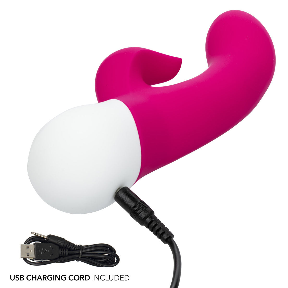 CalExotics® Basic Essentials Liquid Silicone Rechargeable Dual Pleaser
