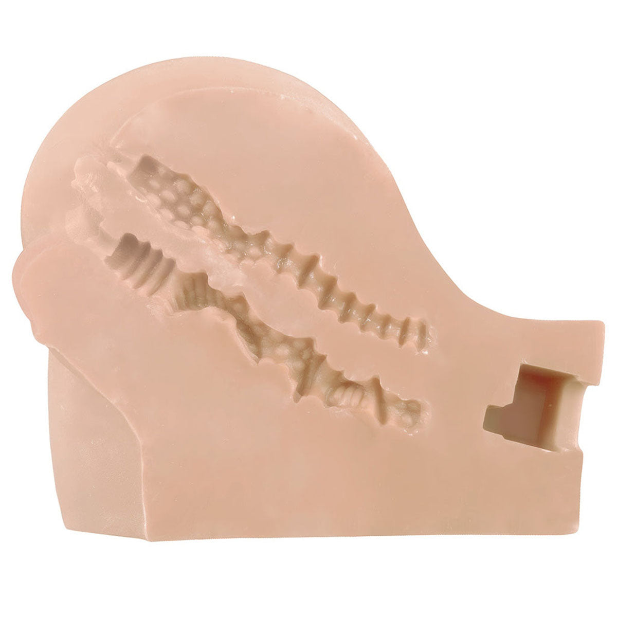 CalExotics® Stroke It Vibrating Twerking Butt - Ivory