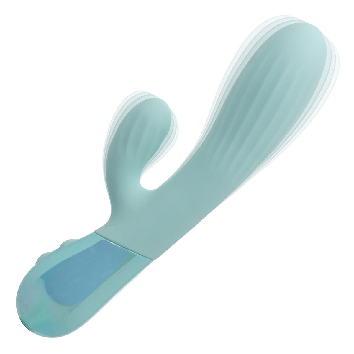 CalExotics® Aura Dual Ripple Vibe – Light Blue