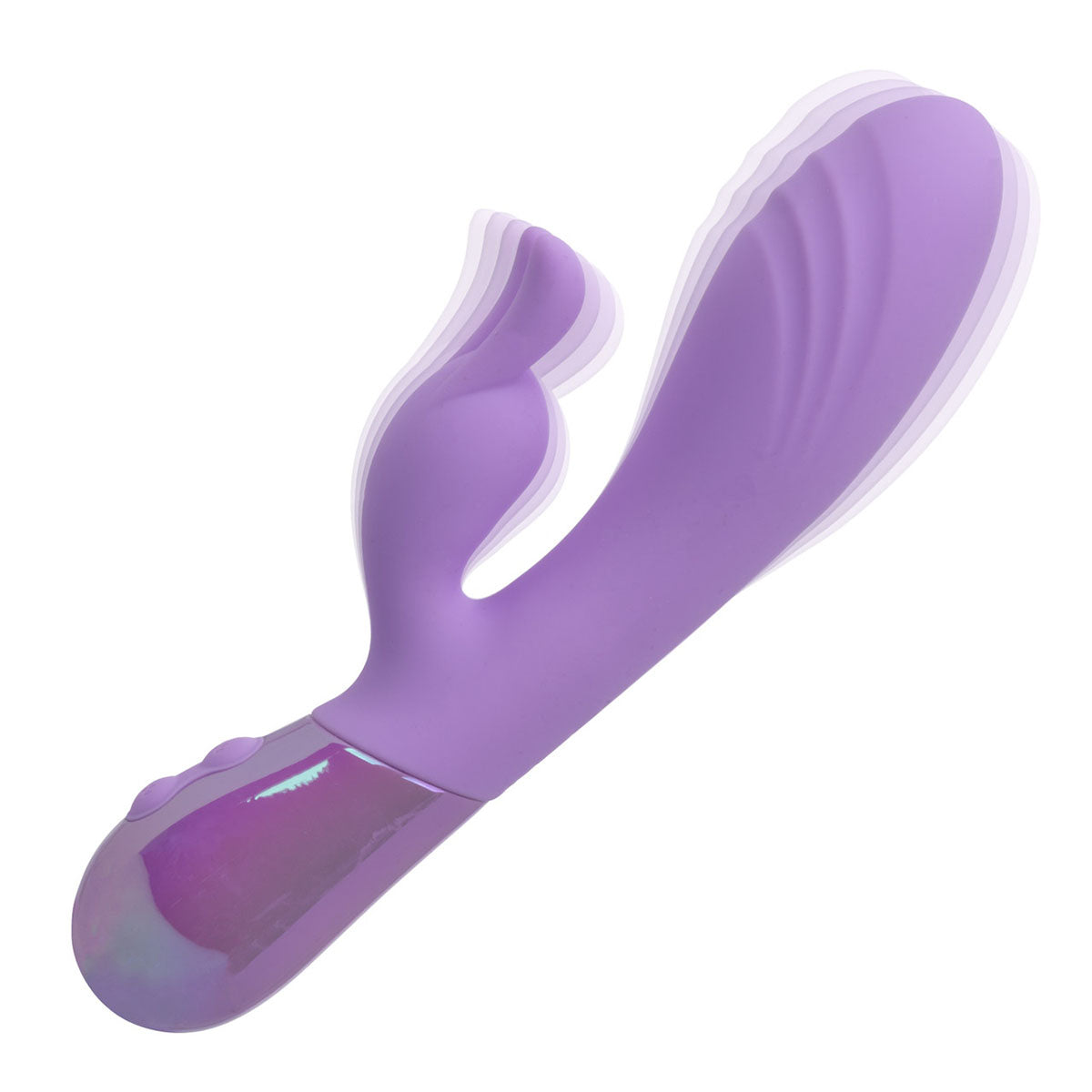 CalExotics® Aura Dual Ripple Vibe – Light Purple