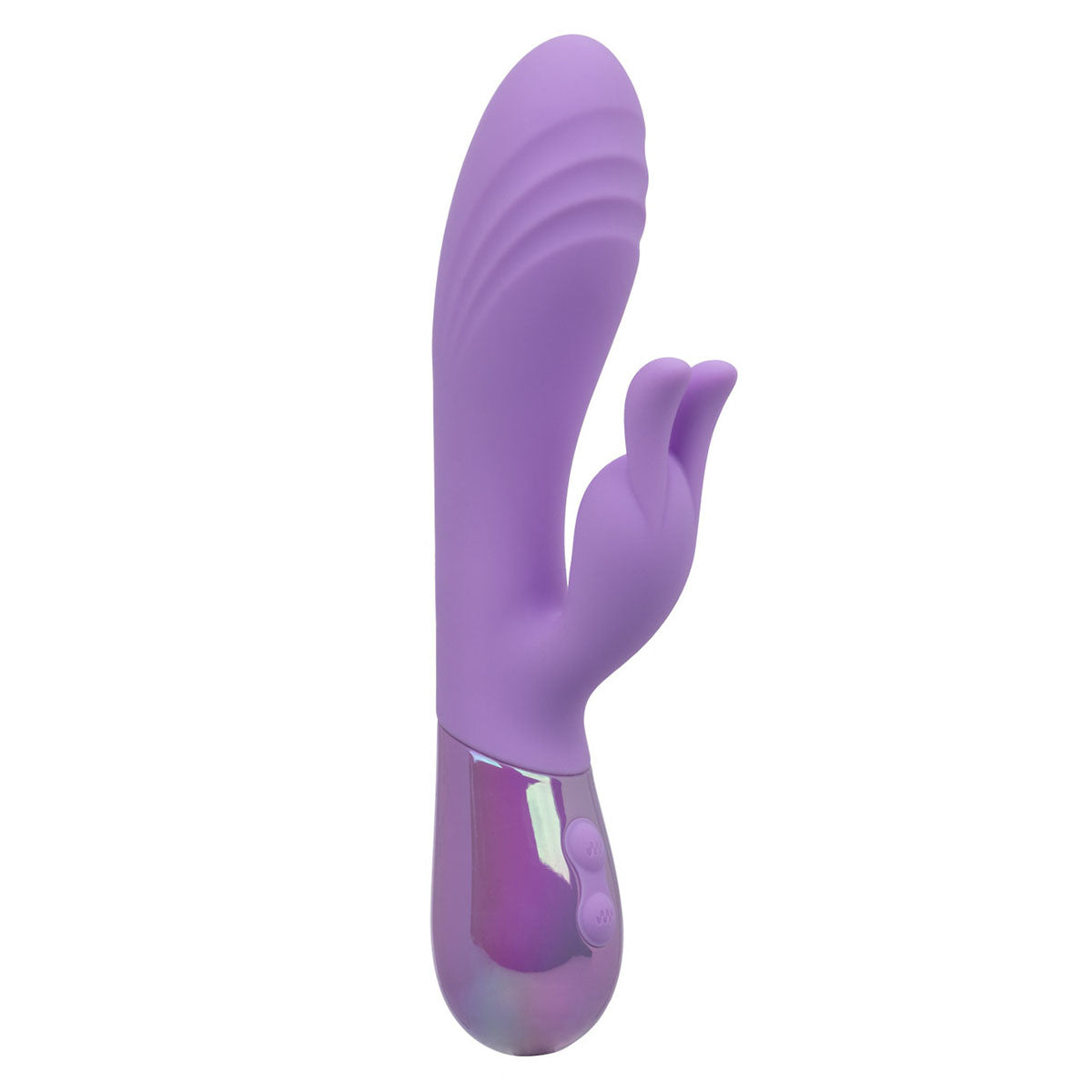 CalExotics® Aura Dual Ripple Vibe – Light Purple