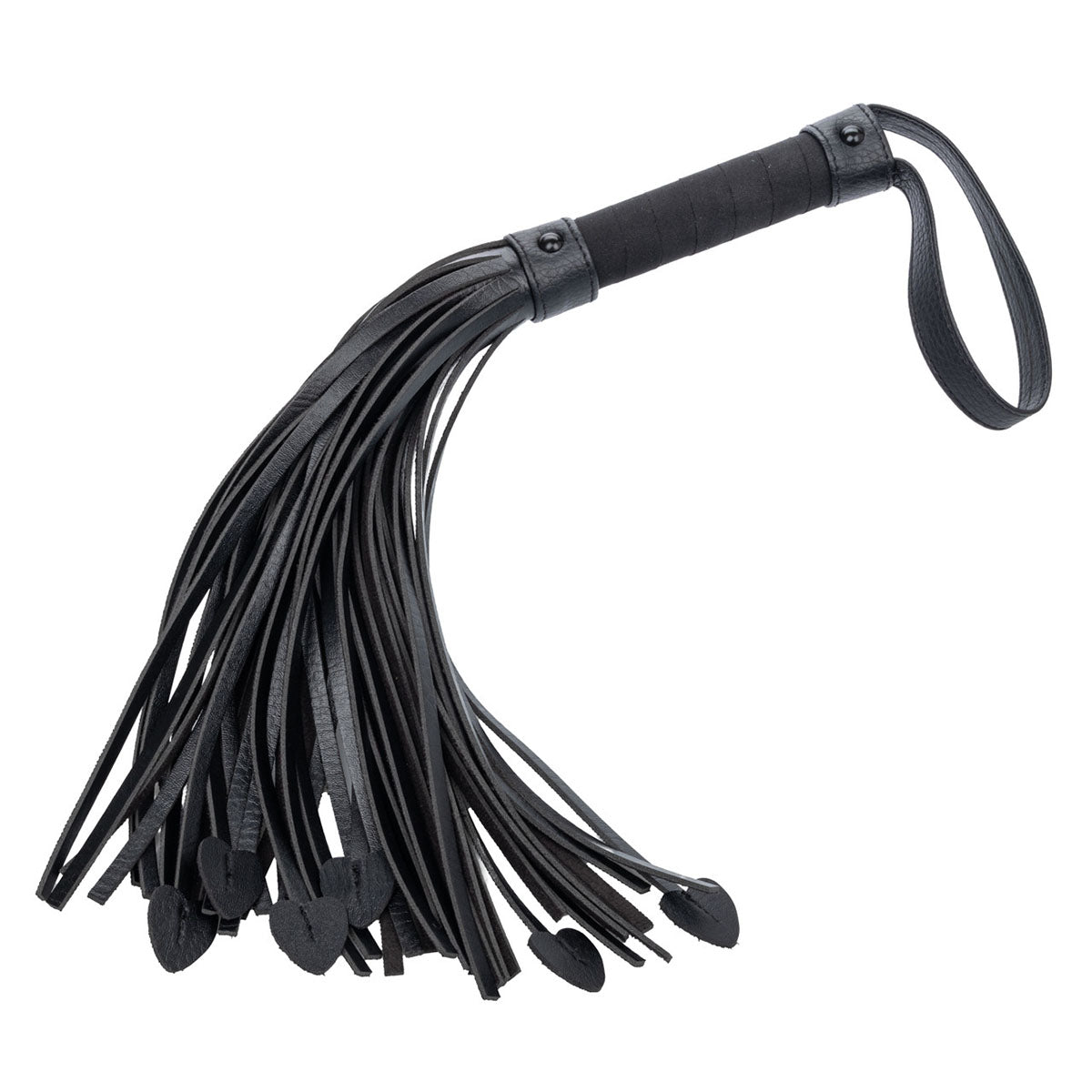 CalExotics® Nocturnal Heart Throb Flogger - Black