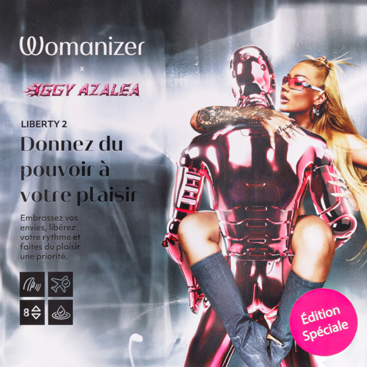Womanizer Iggy Table Tent FR