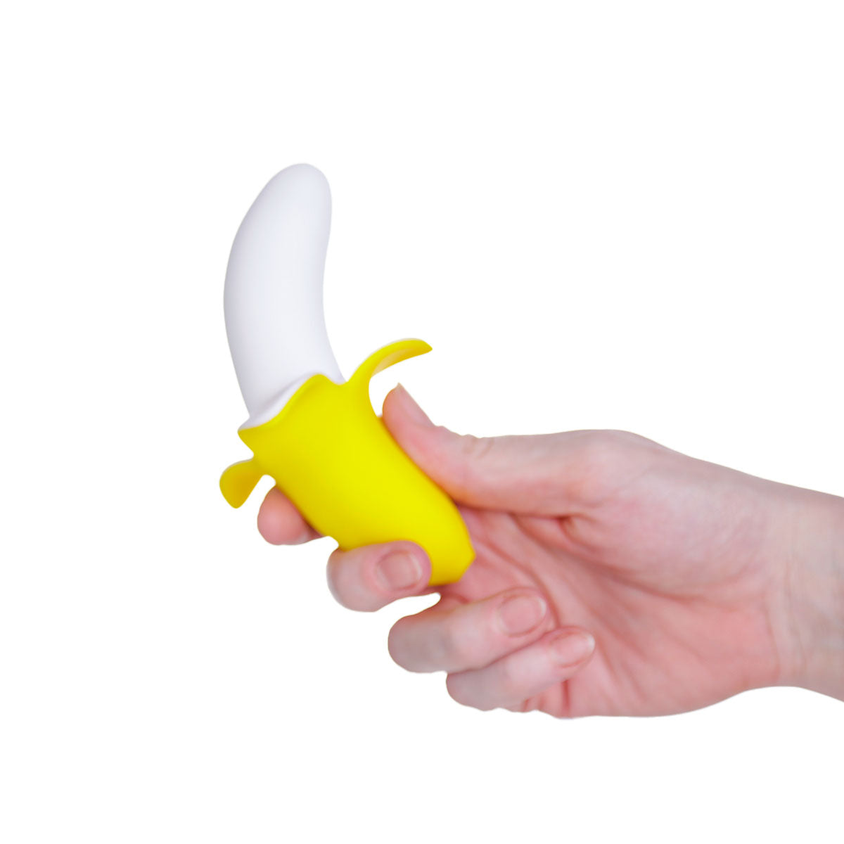 Banana Bliss Mini Silicone Banana Vibrator - BMS Enterprises Banana Bliss Mini Silicone Banana Vibrator - BMS Enterprises