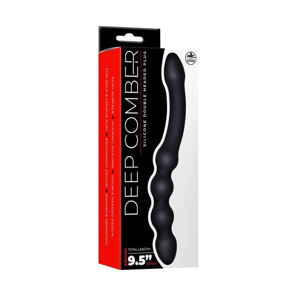 NMC – Deep Comber – Silicone Double Headed Plug – 8.5 in. – Black