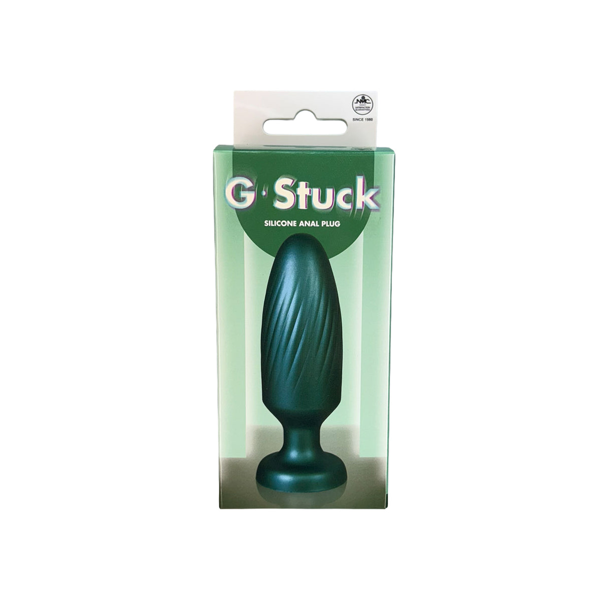 NMC – G Stuck – Silicone Anal Plug – Metallic Green