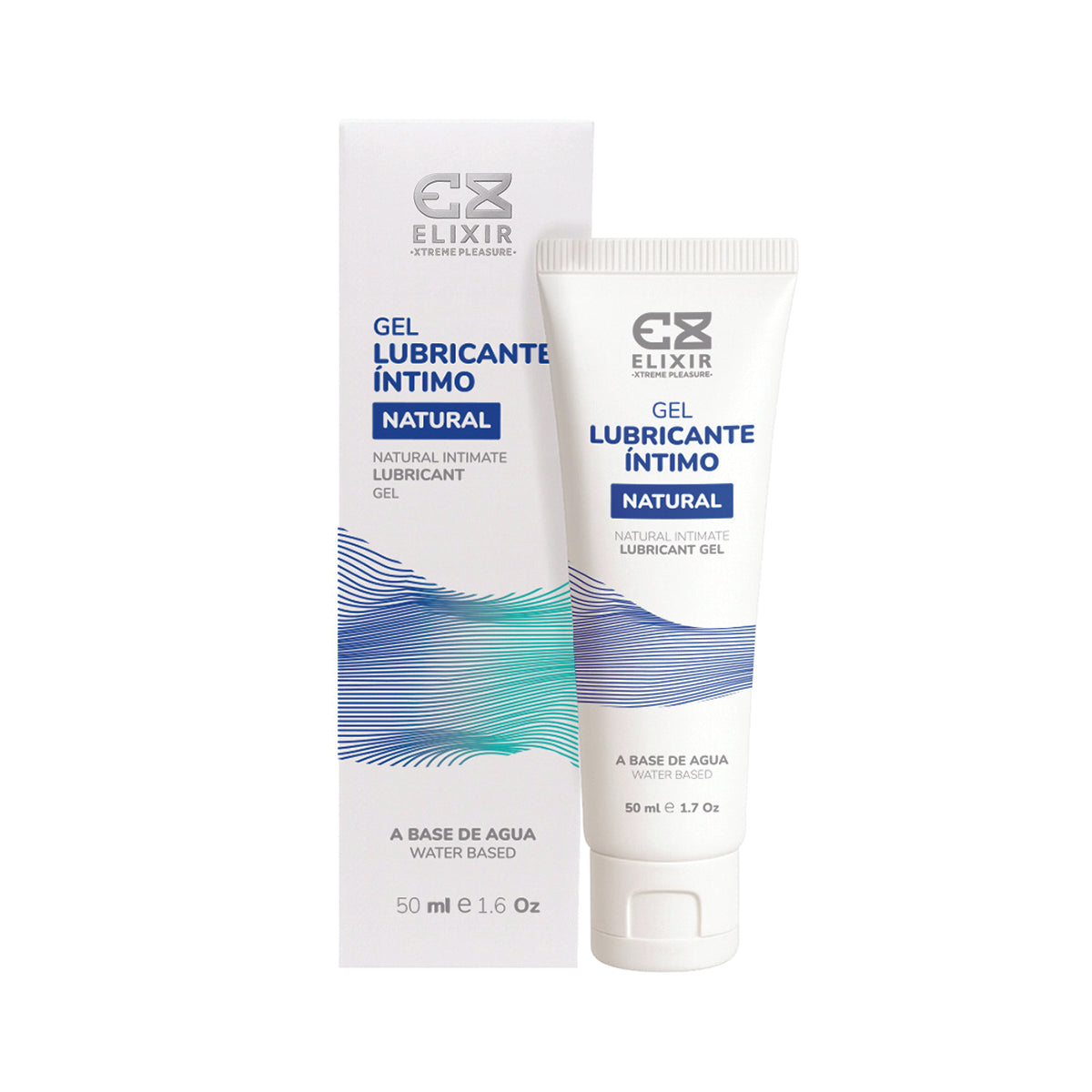 Elixir – Natural Intimate Lubricant Gel – Water-Based – 50 mL/1.7 oz