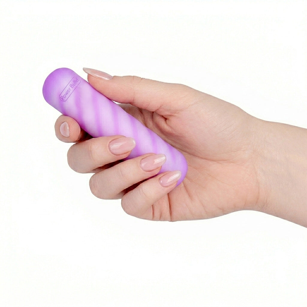 Softies 4” Dual Silicone Body Vibe – Purple