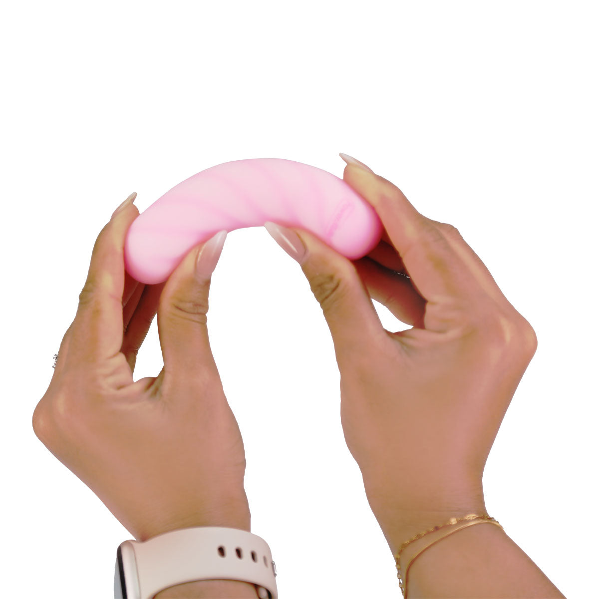 Softies 4” Dual Silicone Body Vibe – Pink