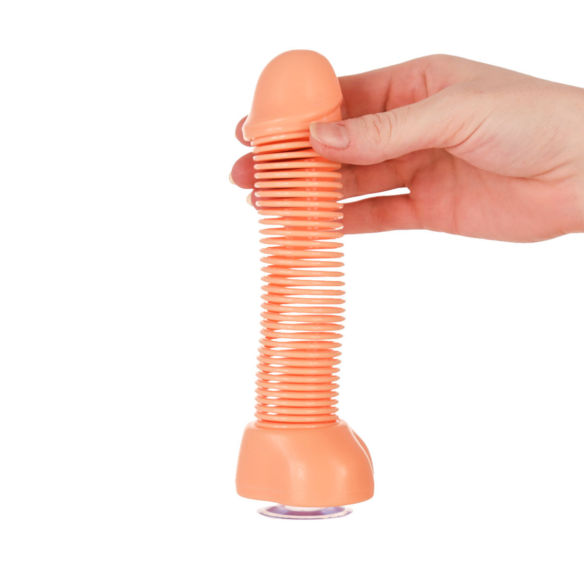 Dinky Slinky Pecker Slinky Toy – Beige