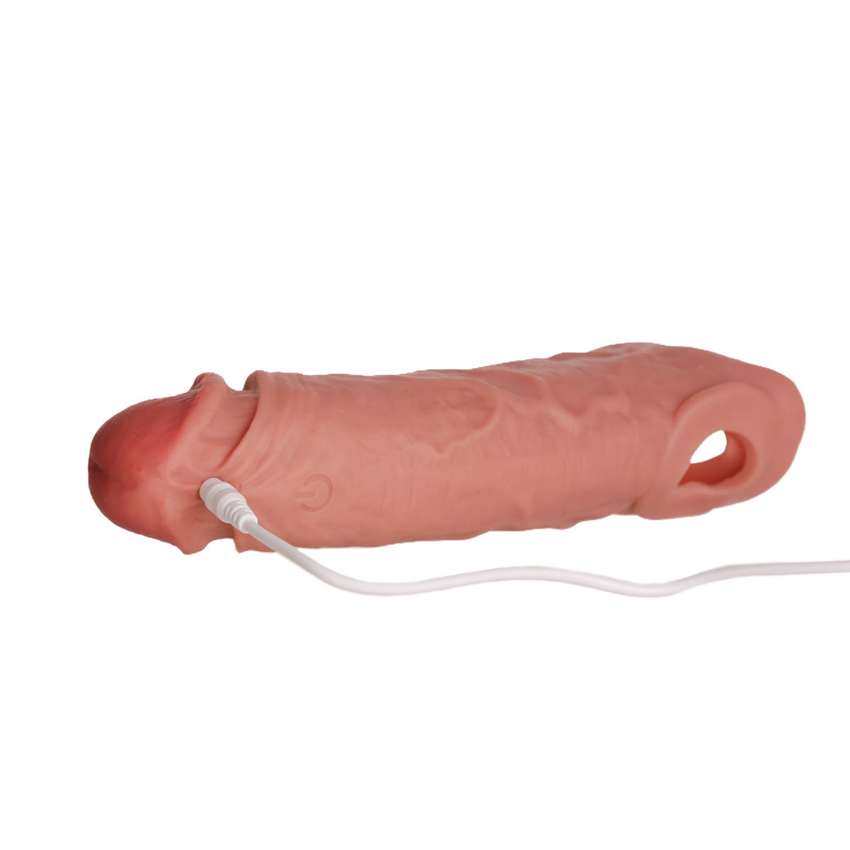 Thick Dick Vibrating Penis Sleeve – Caramel