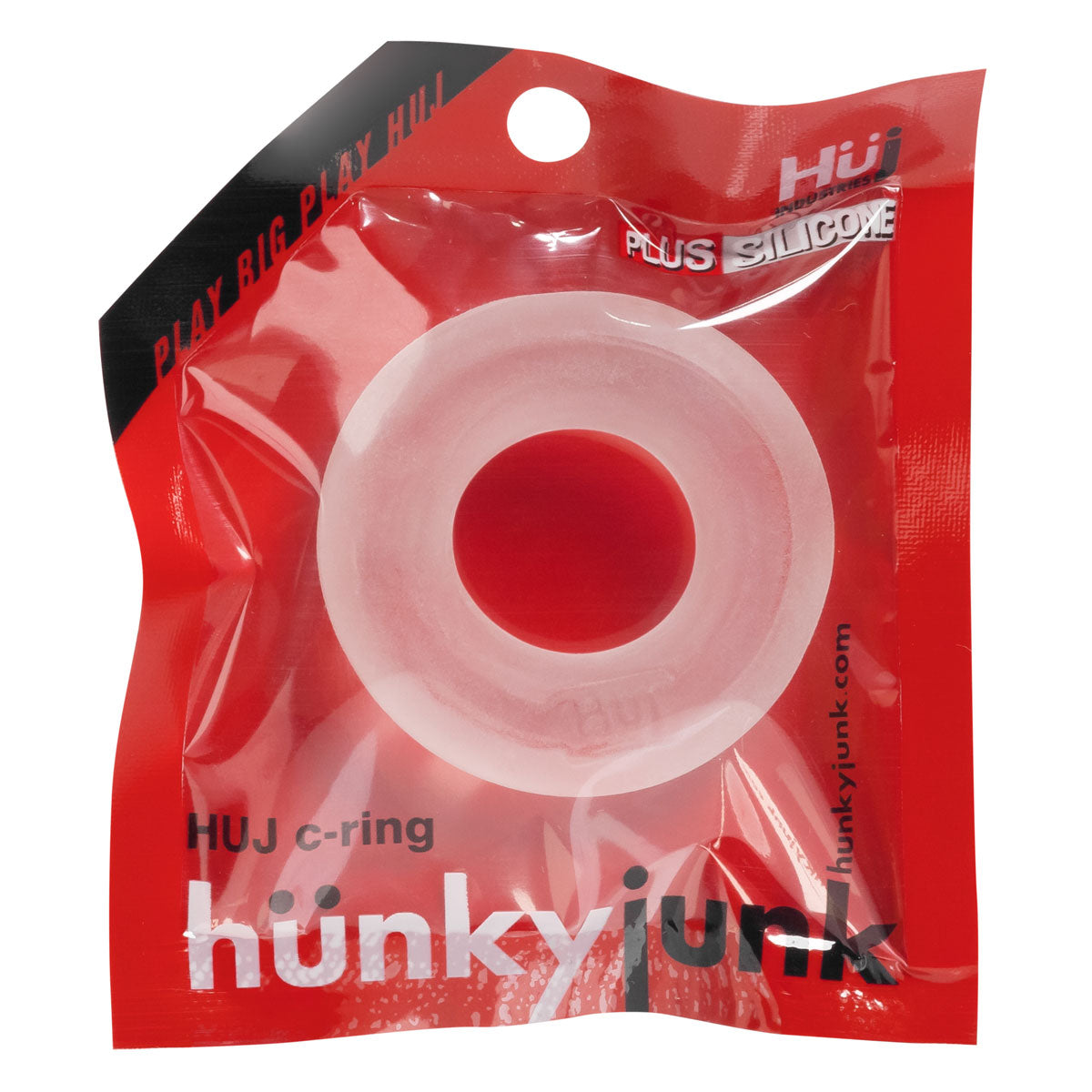 Oxballs – Hunky Junk Single C-Ring Ice – Clear