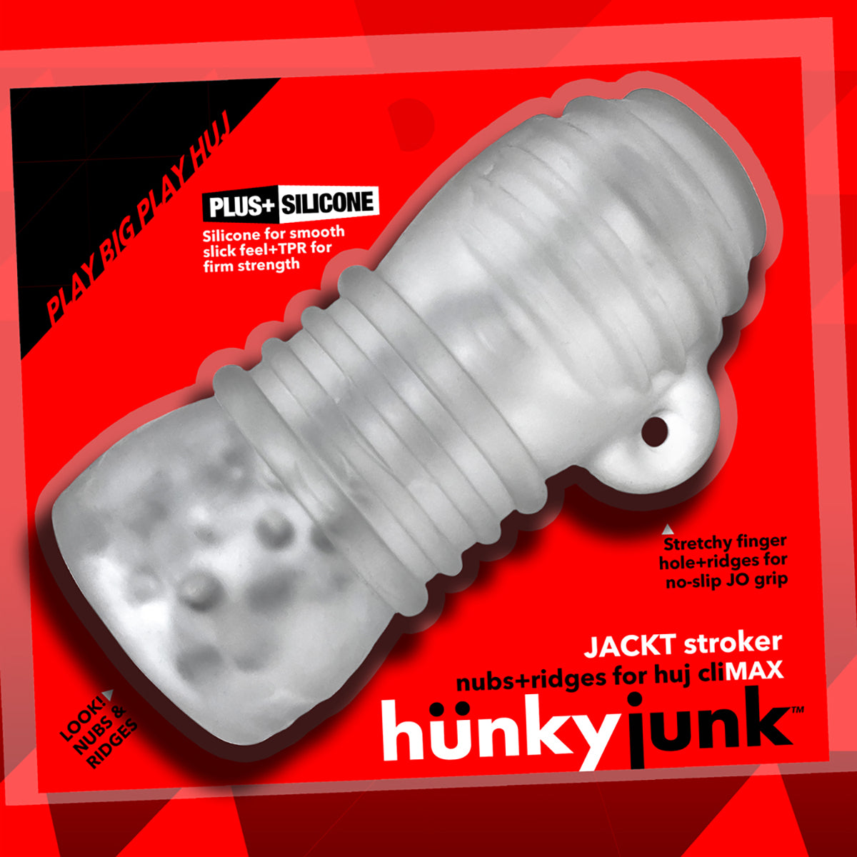 Oxballs – Hunkyjunk - Jackt Stroker - Clear Ice