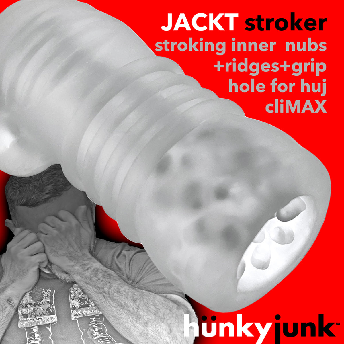 Oxballs – Hunkyjunk - Jackt Stroker - Clear Ice