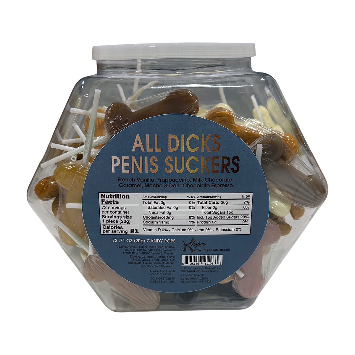 Kheper Games – All Dicks Penis Suckers – Display of 72