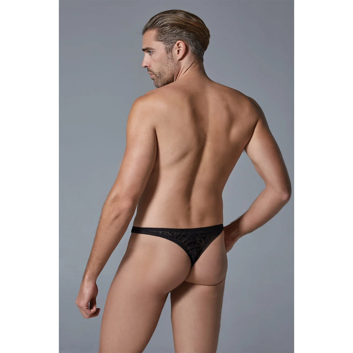 Allure Luca - Men's Leopard Thong - L/XL