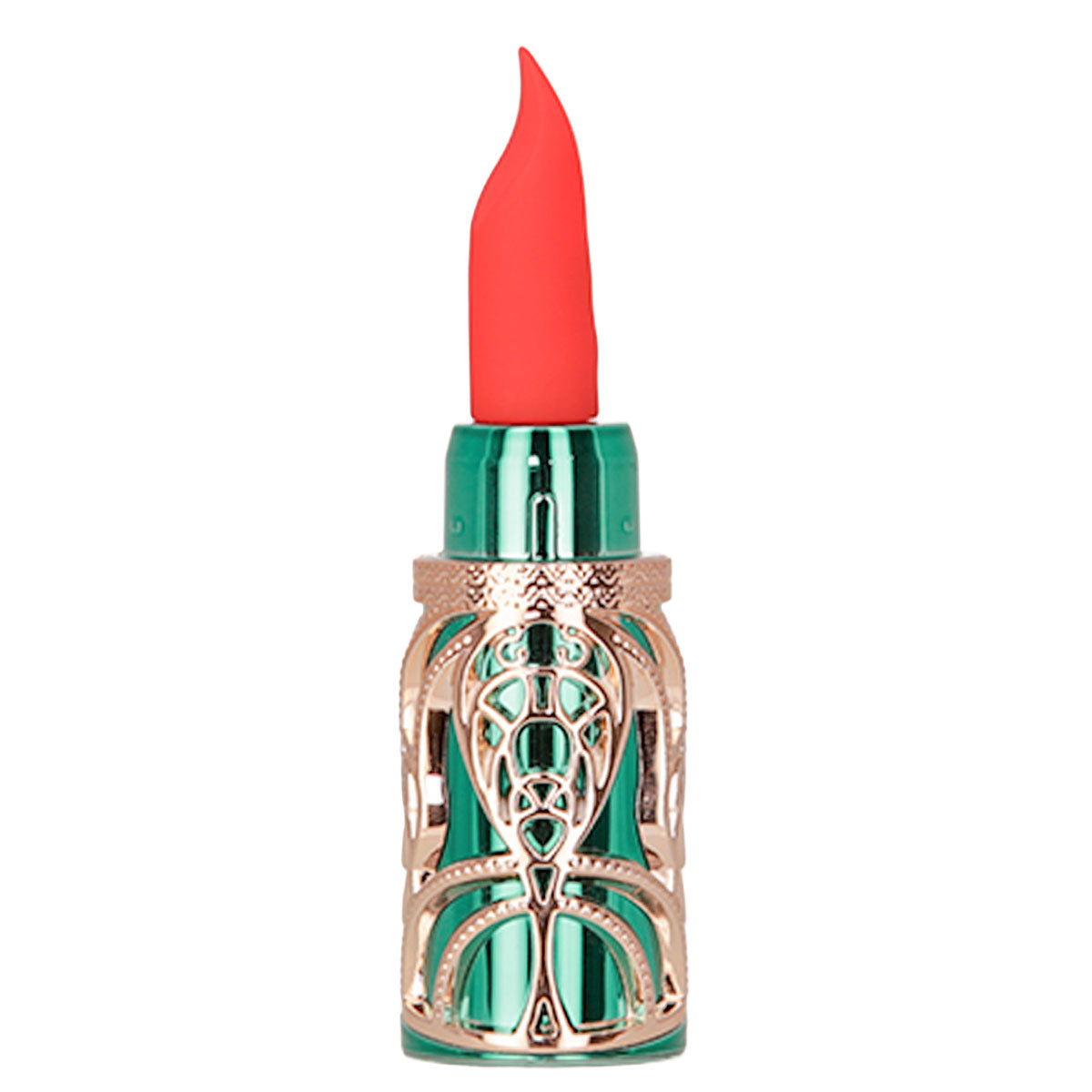 Emerald Kiss Lipstick – Green and Rose Gold