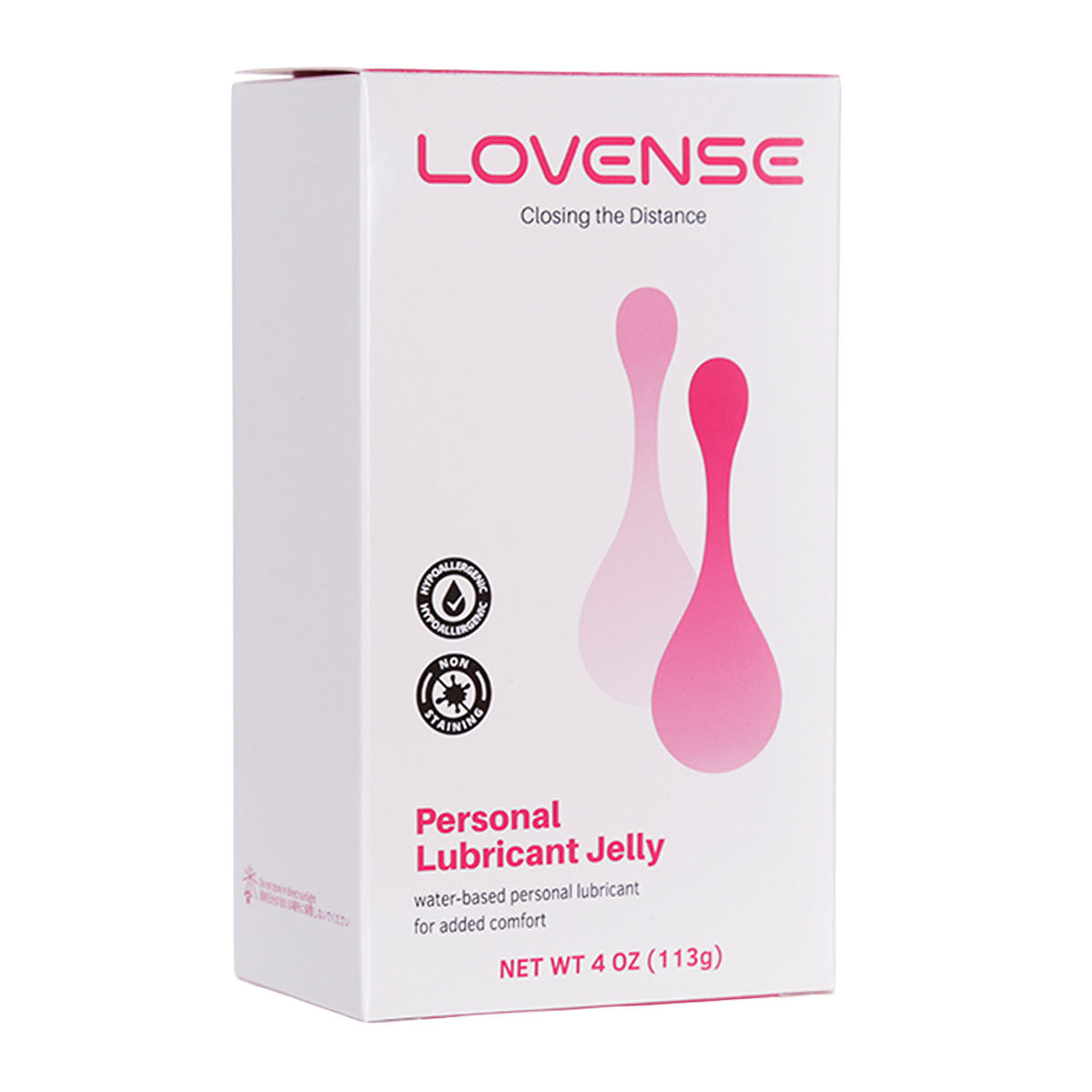 Lovense Closing The Distance Personal Jelly Lubricant – GWP 4 oz