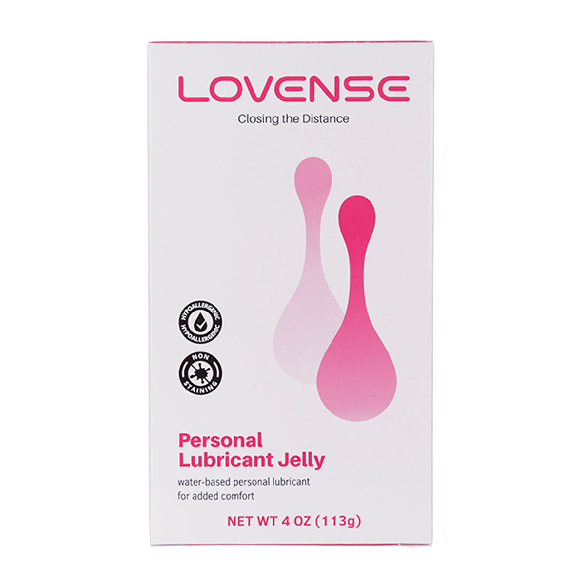 Lovense Closing The Distance Personal Jelly Lubricant – GWP 4 oz