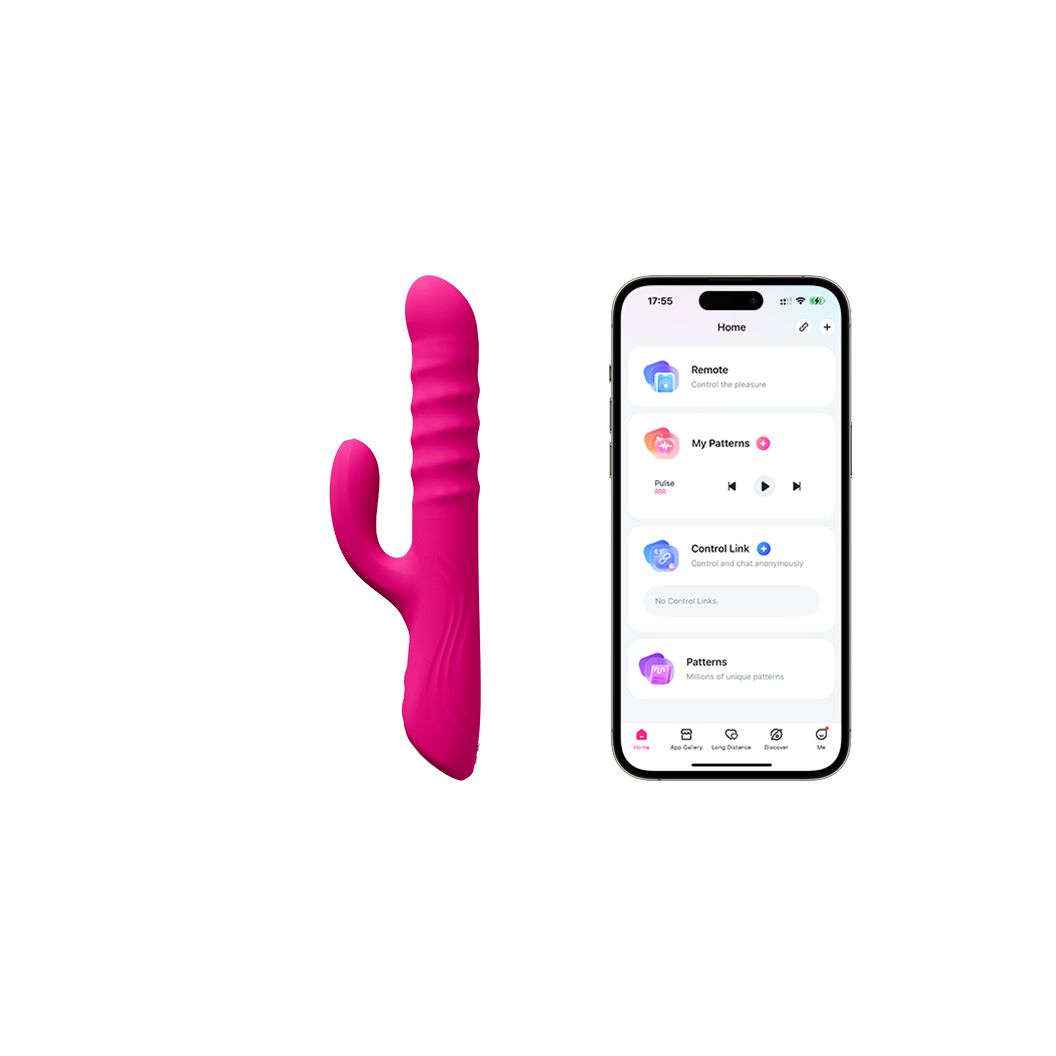 LOVENSE - Velvo Beaded G-Spot and Clit Rabbit Vibrator