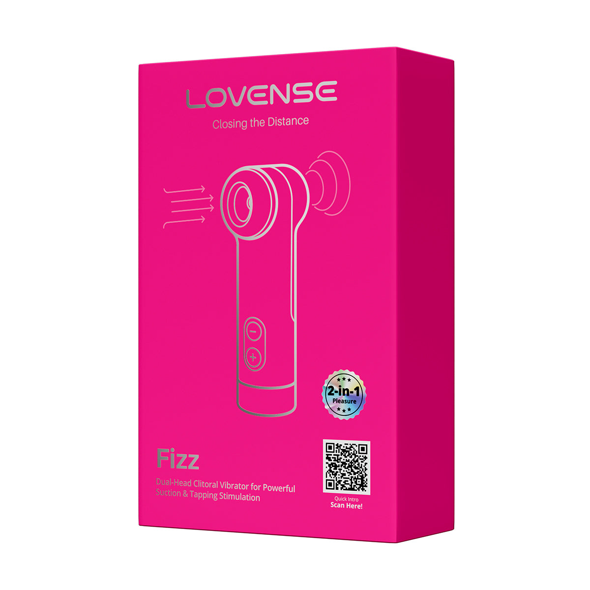 LOVENSE - Fizz – Dual-Head Clitoral Vibrator