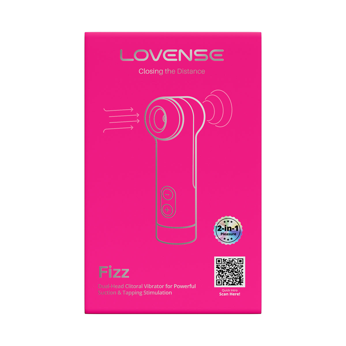 LOVENSE - Fizz – Dual-Head Clitoral Vibrator
