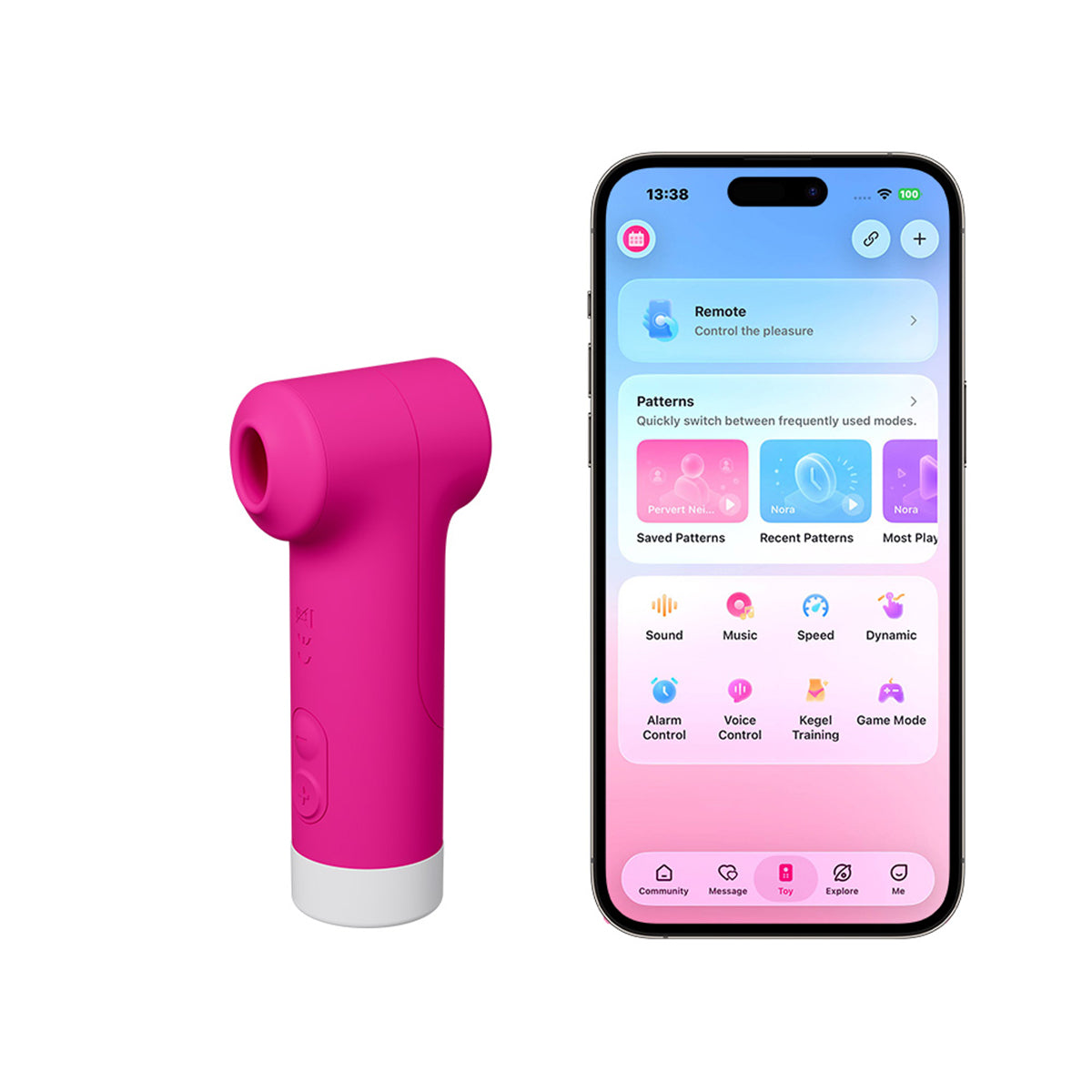 LOVENSE - Fizz – Dual-Head Clitoral Vibrator