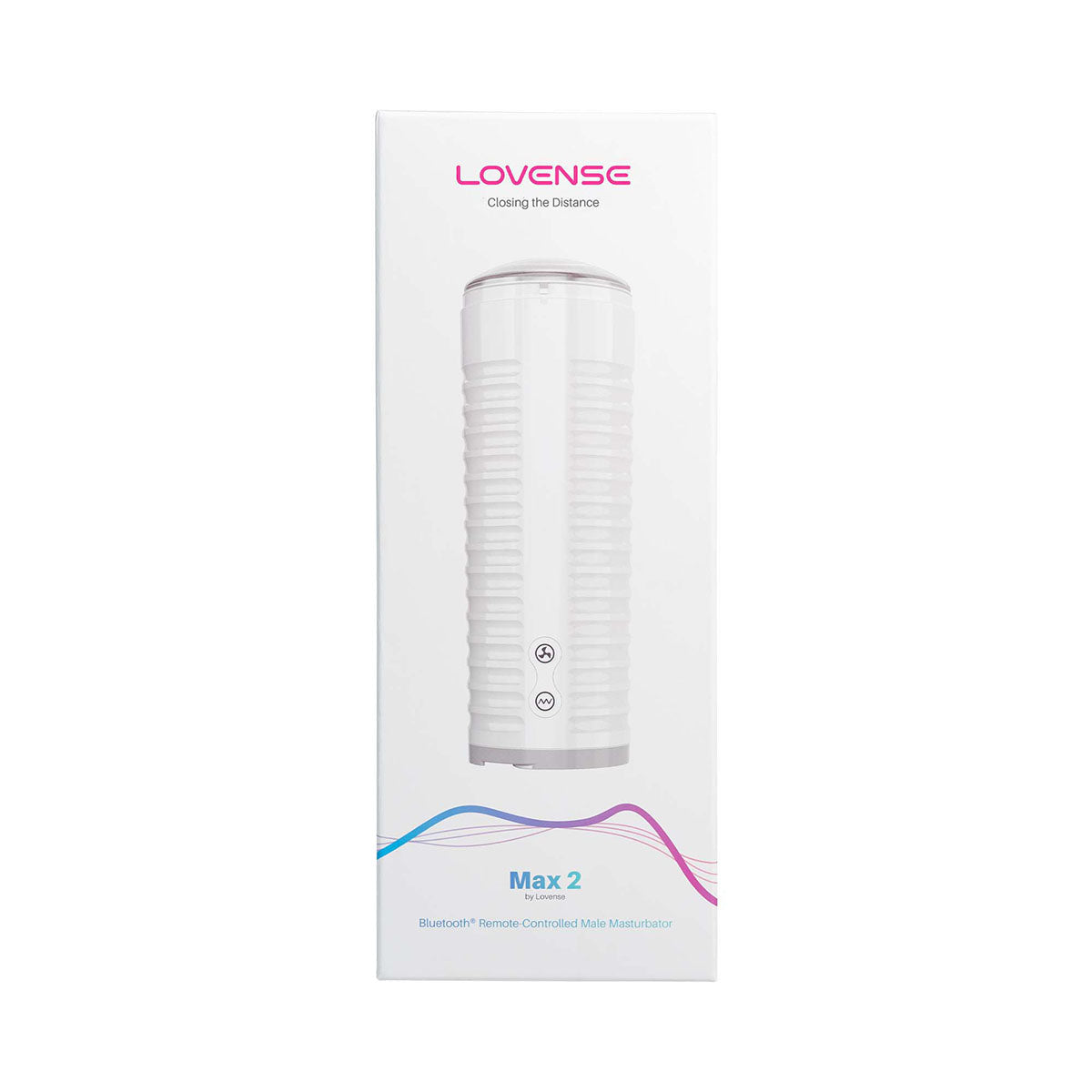 Lovense Max 2 – Bluetooth Male Masturbator – White