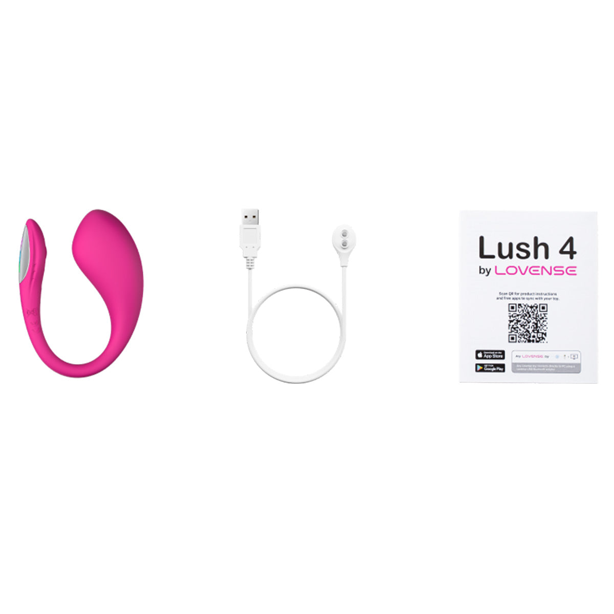 Lovense Lush  Mini Remote Control Vibrator - Pink