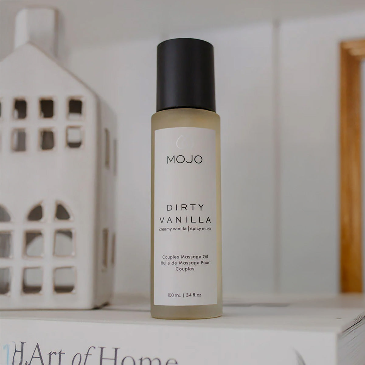 MOJO Dirty Vanilla Couples Massage Oil – 100 ml/3.4 fl. oz.