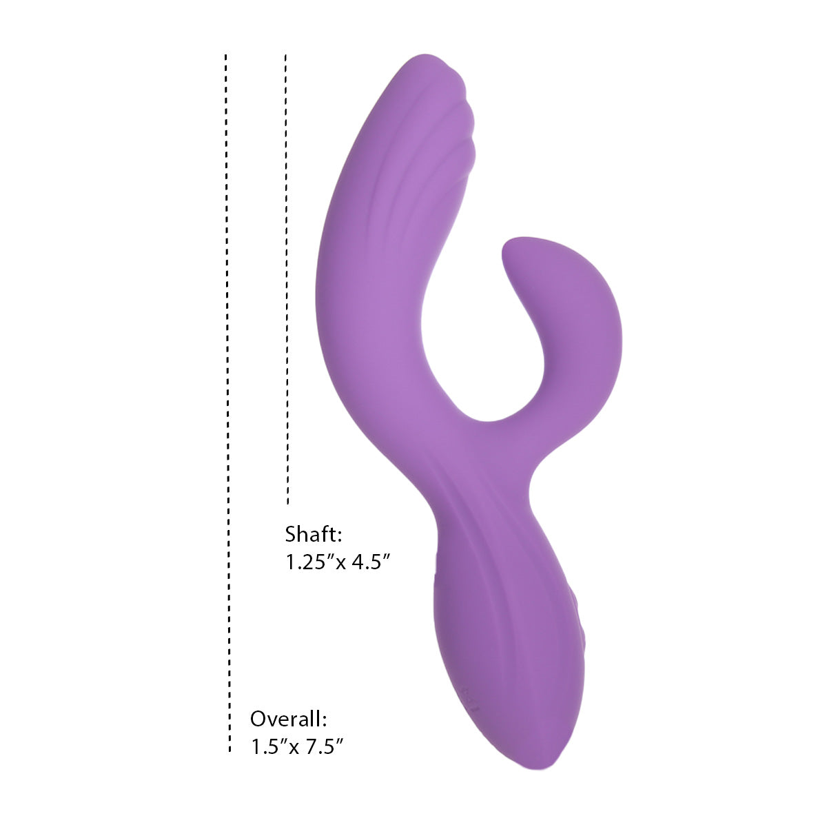 Purple Vibe Dual Vibrating Massager