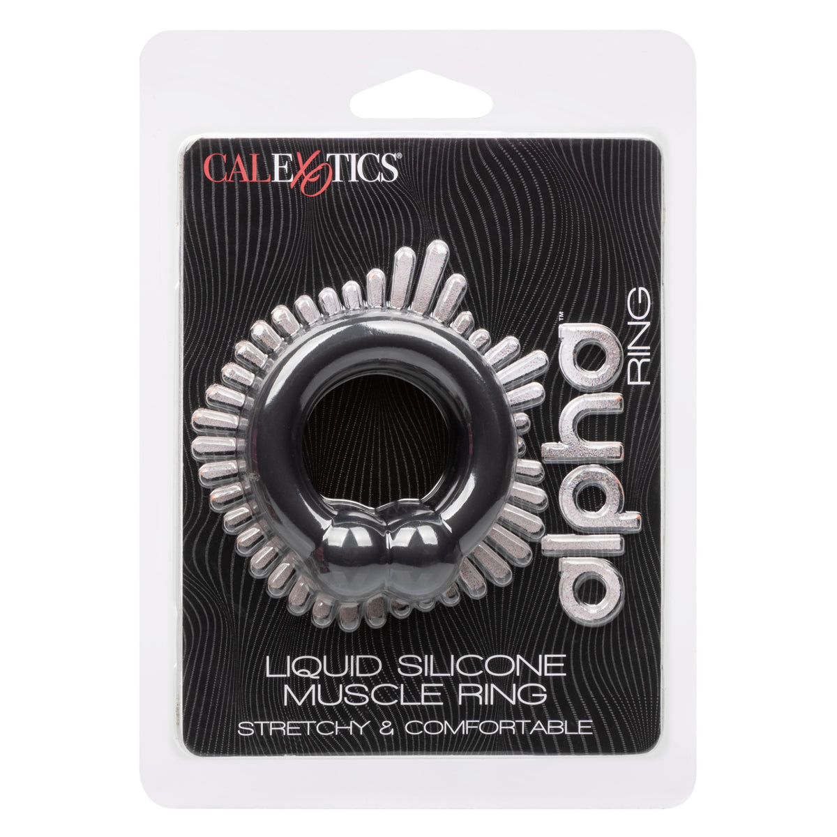 CalExotics® - Alpha Ring - Liquid Silicone Muscle Ring – Black