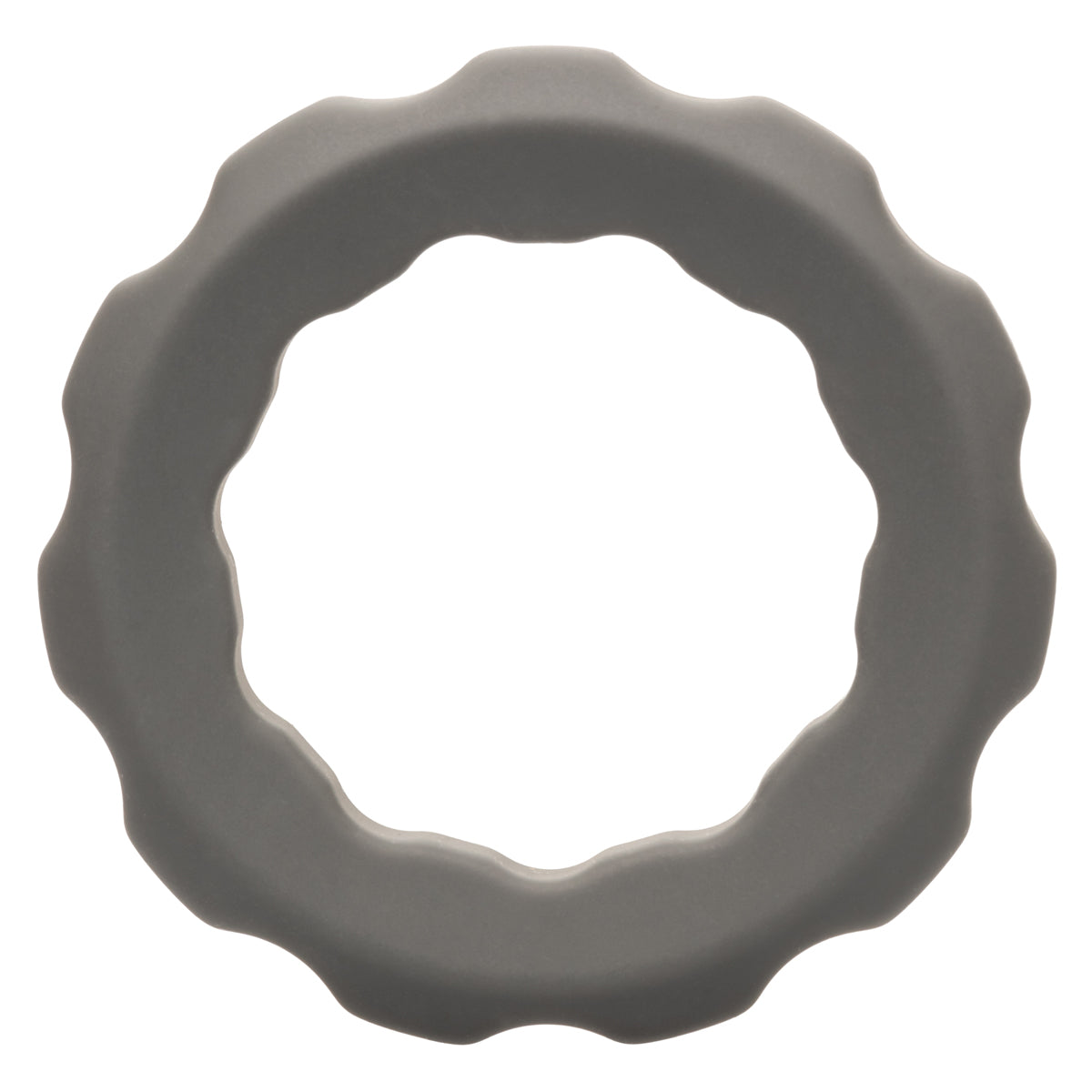 CalExotics® - Alpha Ring - Liquid Silicone Erect Ring – Grey