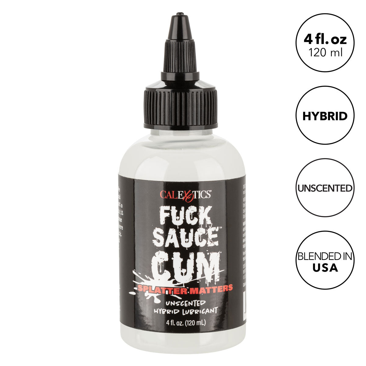 CaleXOtics – Fuck Sauce – Unscented Hybrid Lubricant – 4 fl. oz/120ml