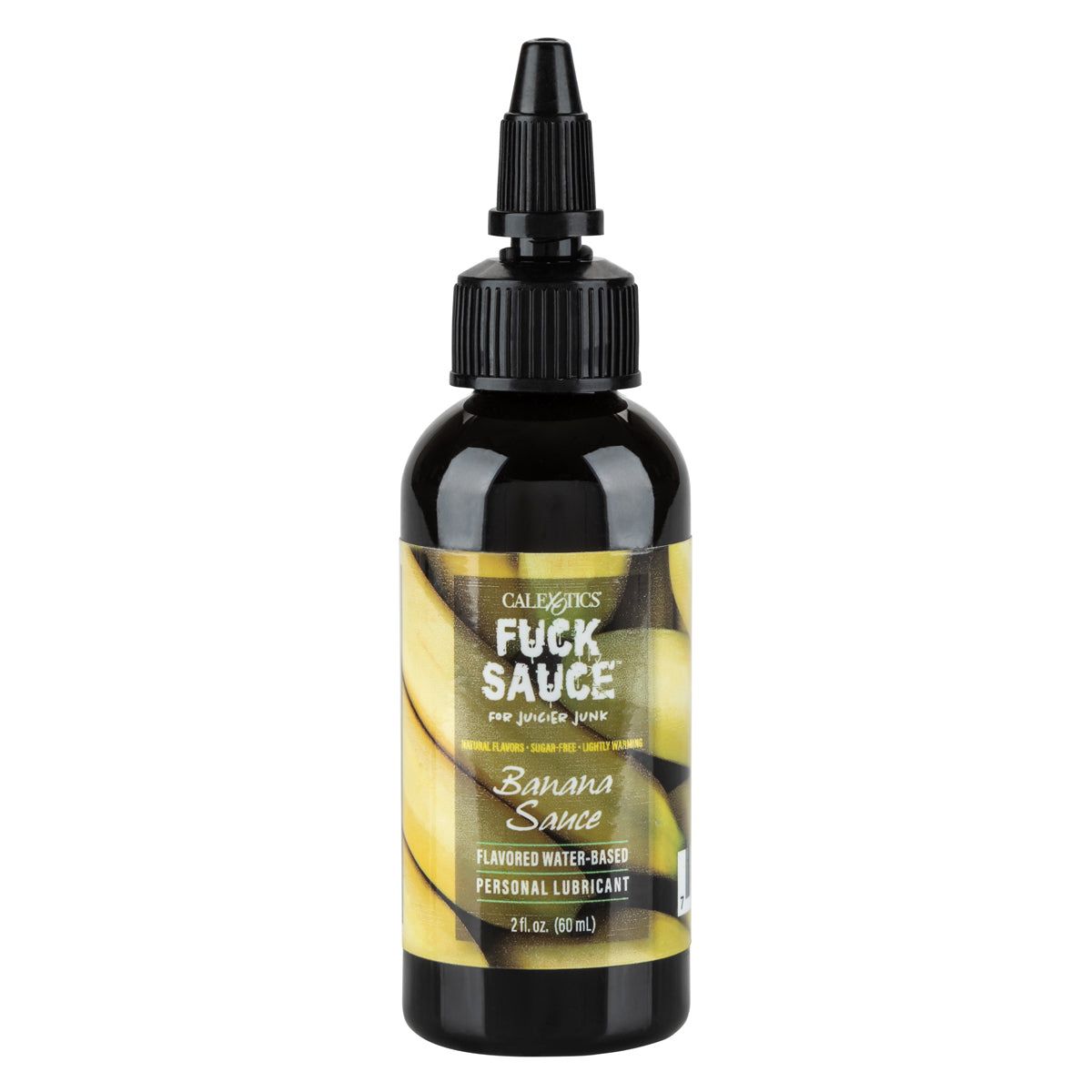 CalExotics® – Fuck Sauce – Flavored Water Based Lubricant – Banana - 2oz/60ml