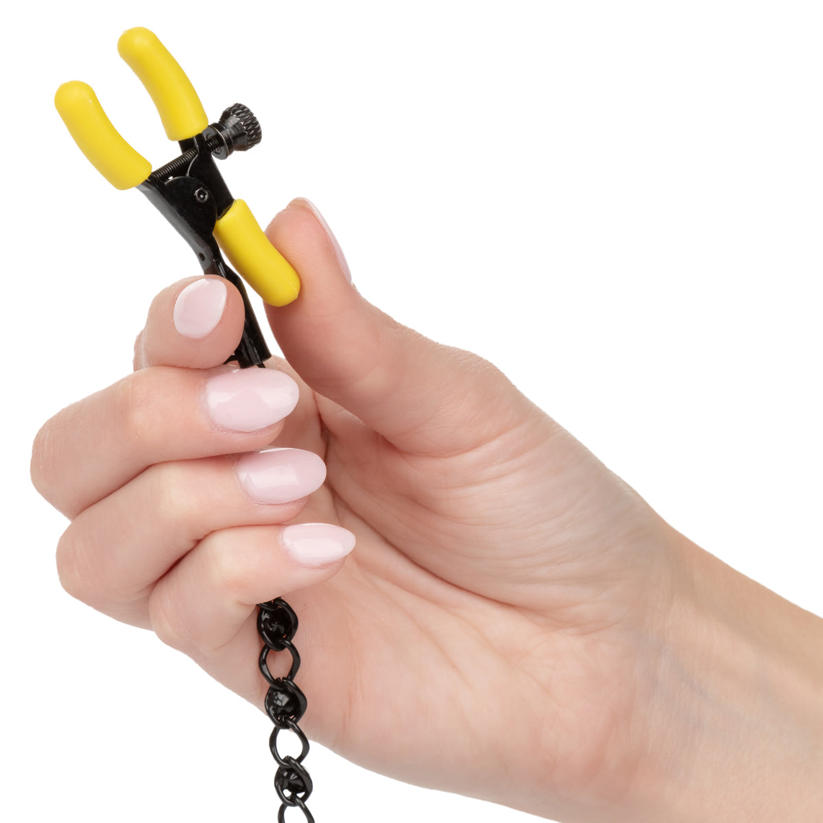 CalExotics® - Boundless - Nipple Teasers Clamps– Black/Yellow