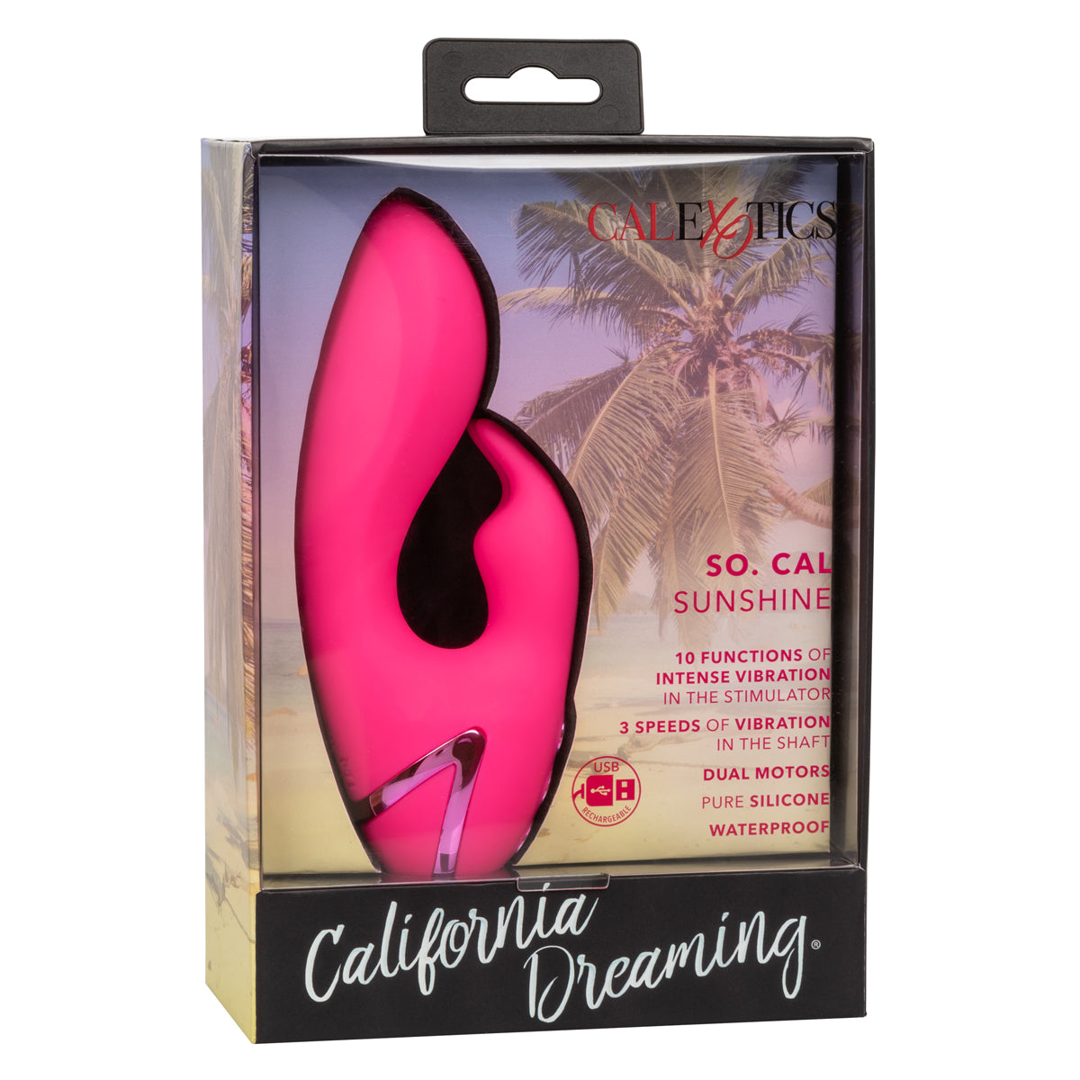 CalExotics® - California Dreaming - So. Cal Sunshine Vibrator – Pink