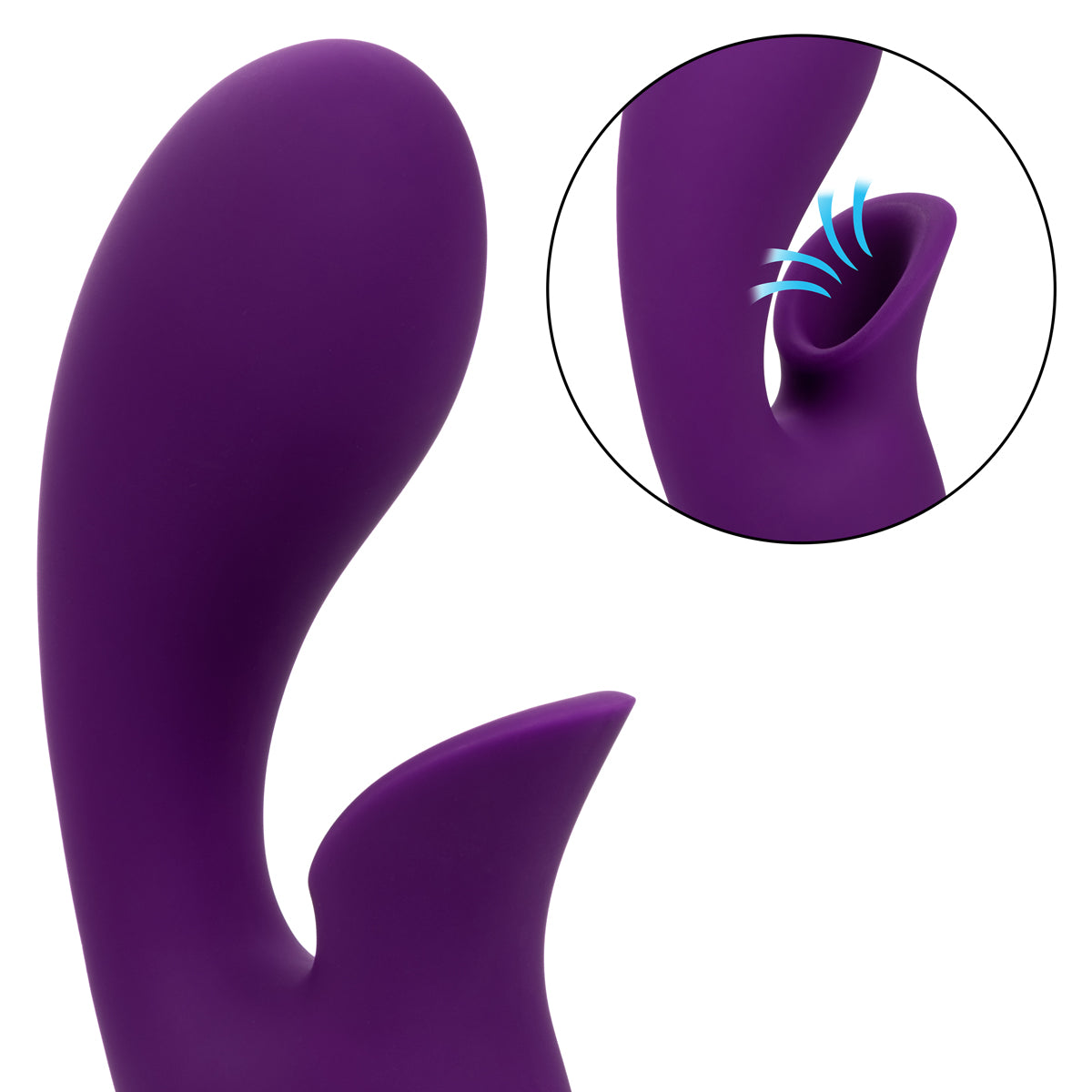 CalExotics® - California Dreaming Huntington Beach Heartbreaker Vibrator – Purple