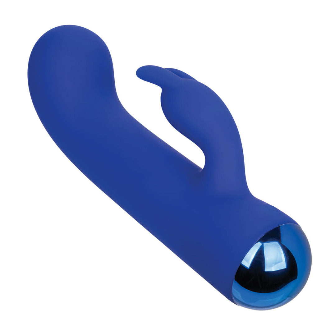 CaleXOtics – Thicc – Chubby Bunny - Liquid Silicone Vibrator - Blue