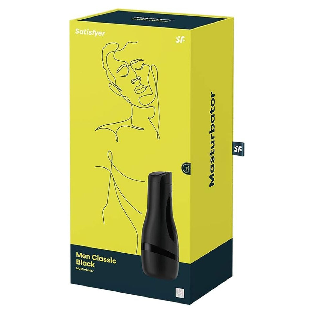Satisfyer Men Classic Black Masturbator