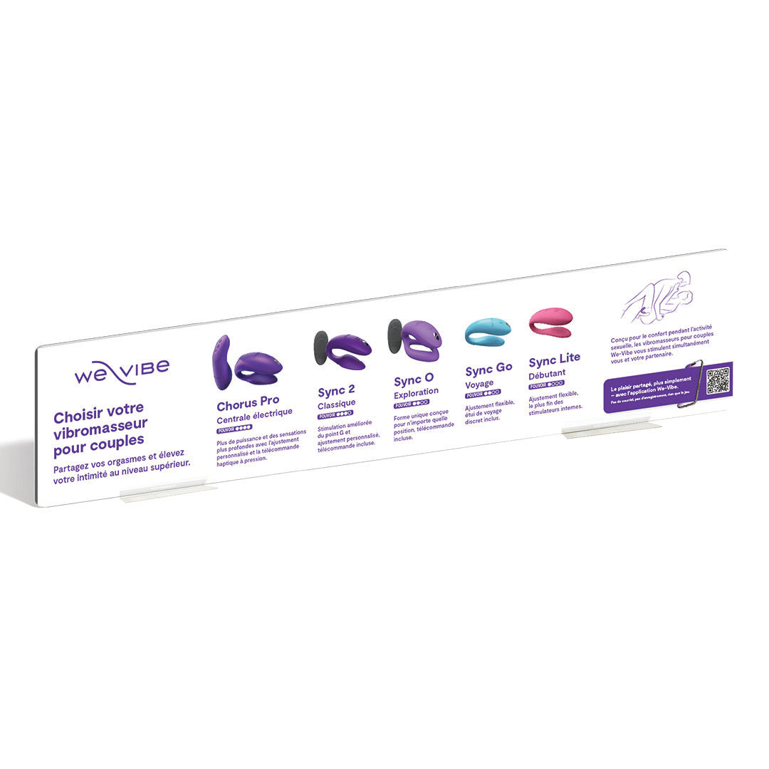 WE-VIBE® - Chorus Pro Merch Kit - French