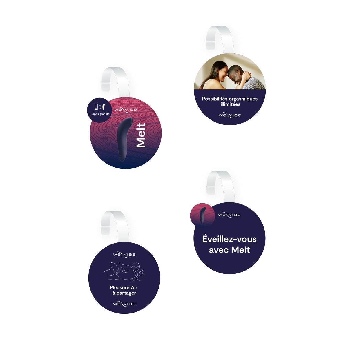 Melt by We-Vibe Merch Kit Midnight Blue