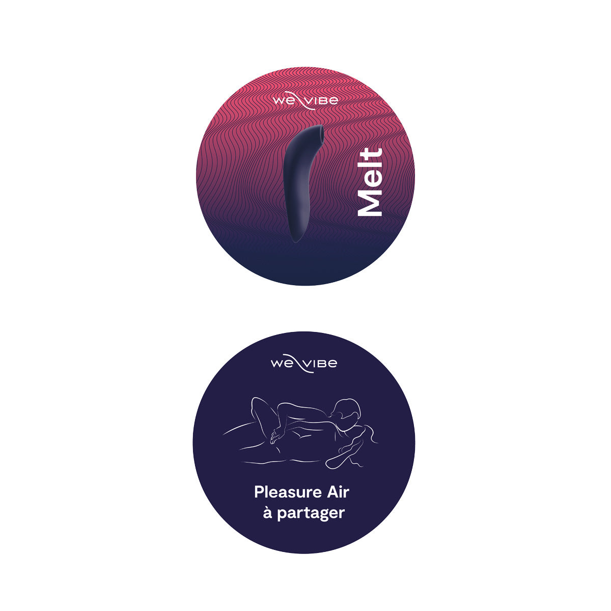 Melt by We-Vibe Merch Kit Midnight Blue