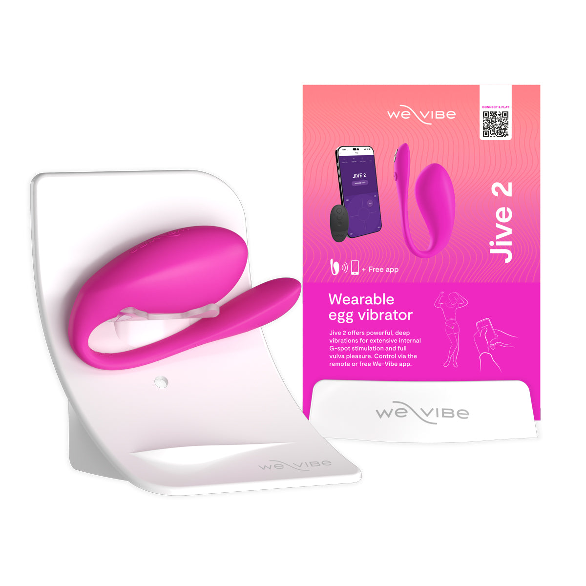 Jive 2 by We-Vibe - Electric Pink Display Kit