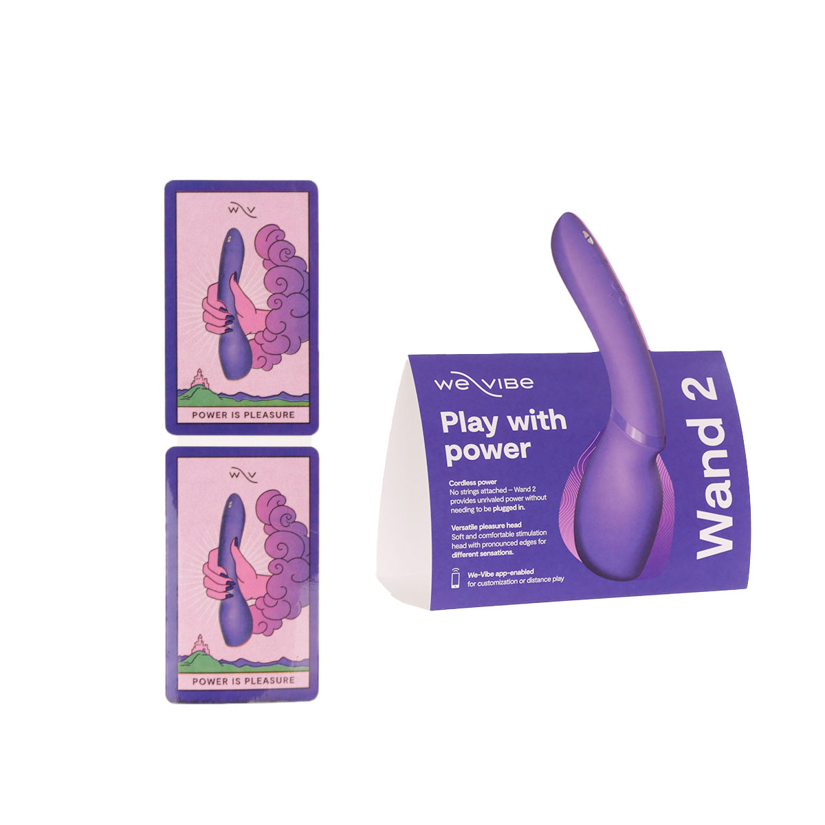We-Vibe Wand 2 Merch Kit - English