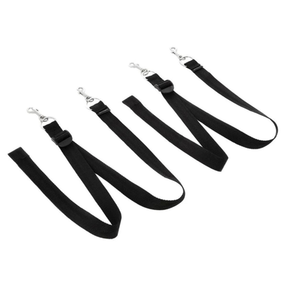 Adjustable Tether Sportsheets - Bondage Gauntlet Cuffs - Red and Black | BMS Enterprises