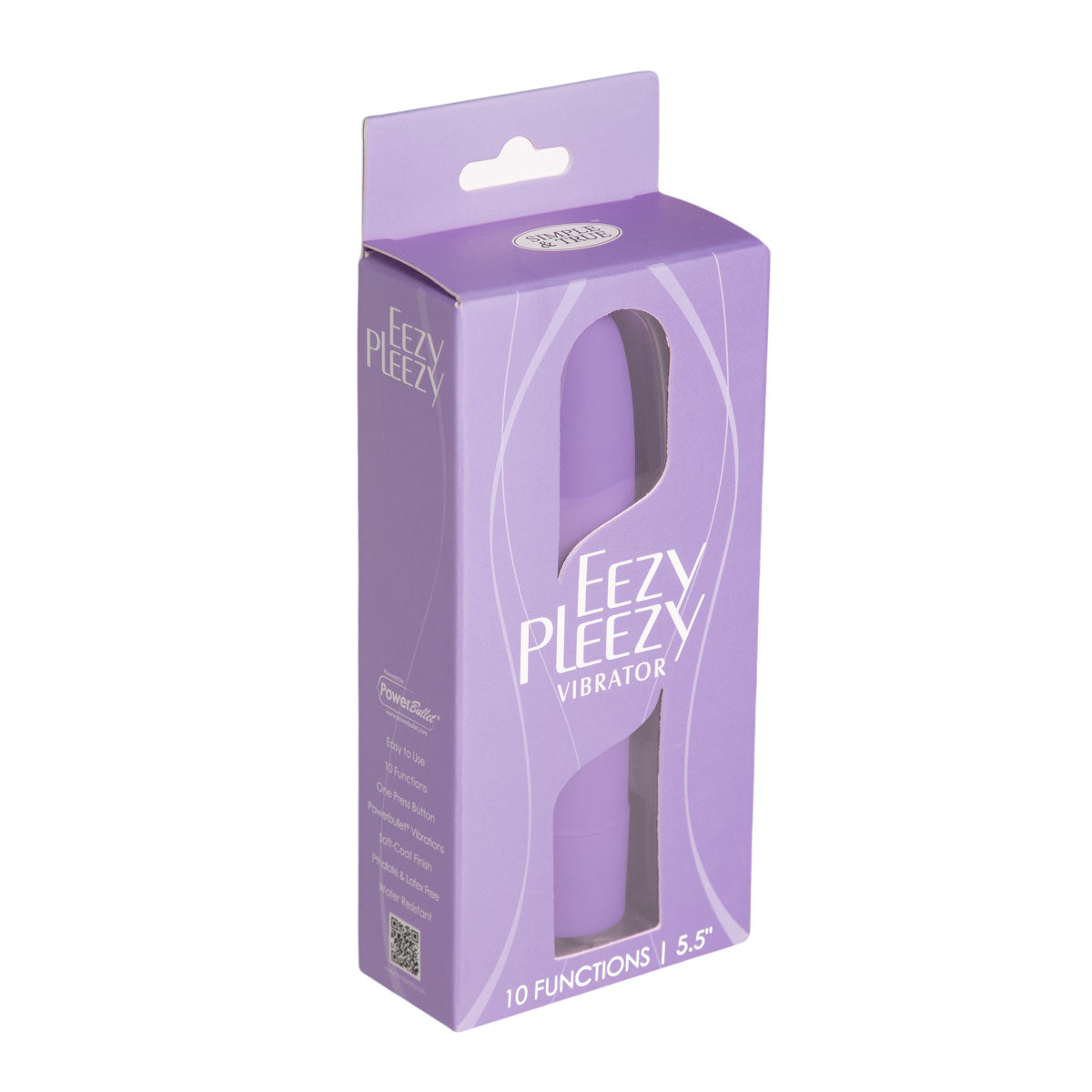 Eezy Pleezy – 5.5&quot; Classic Vibrator – Purple
