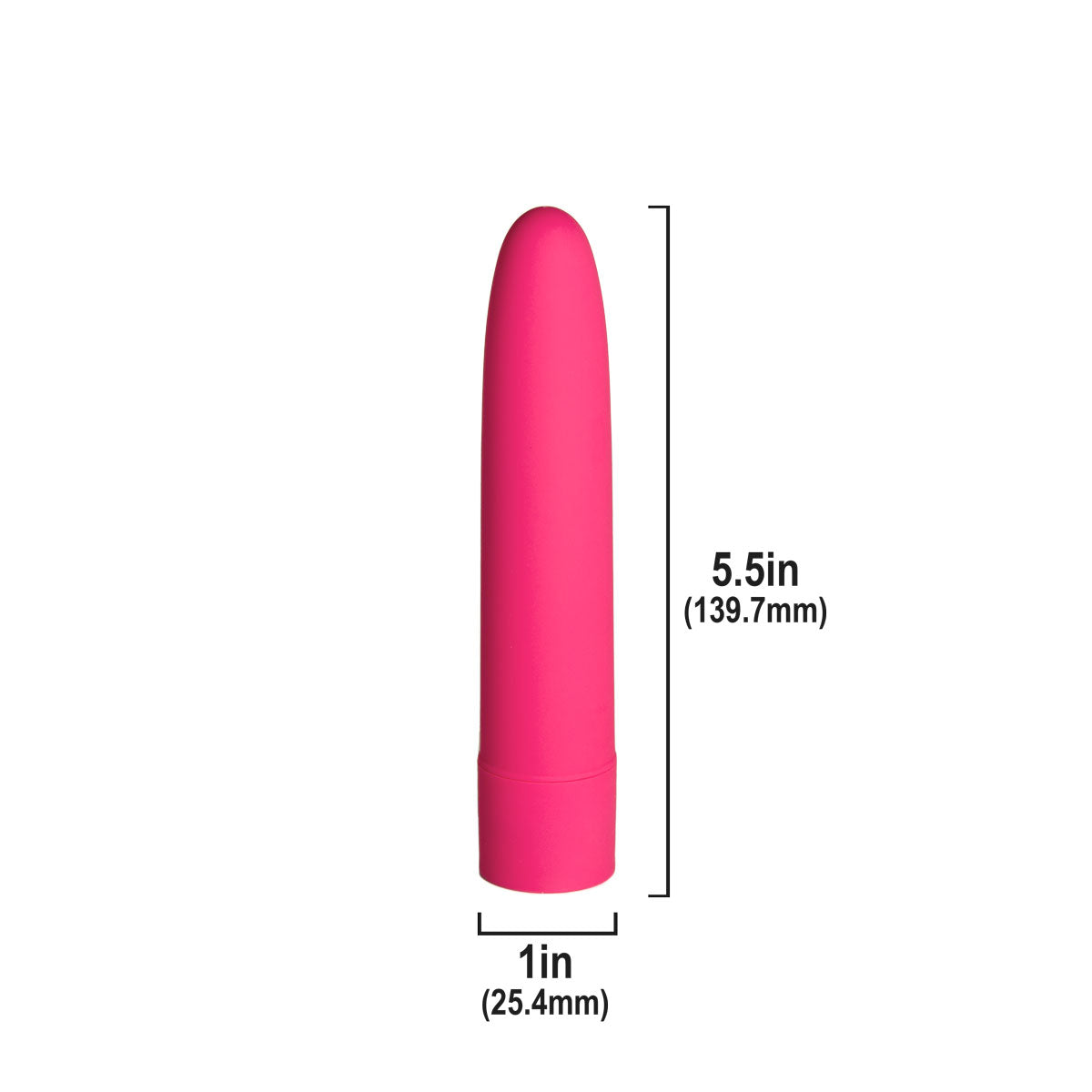 Eezy Pleezy – 5.5&quot; Classic Vibrator – Pink