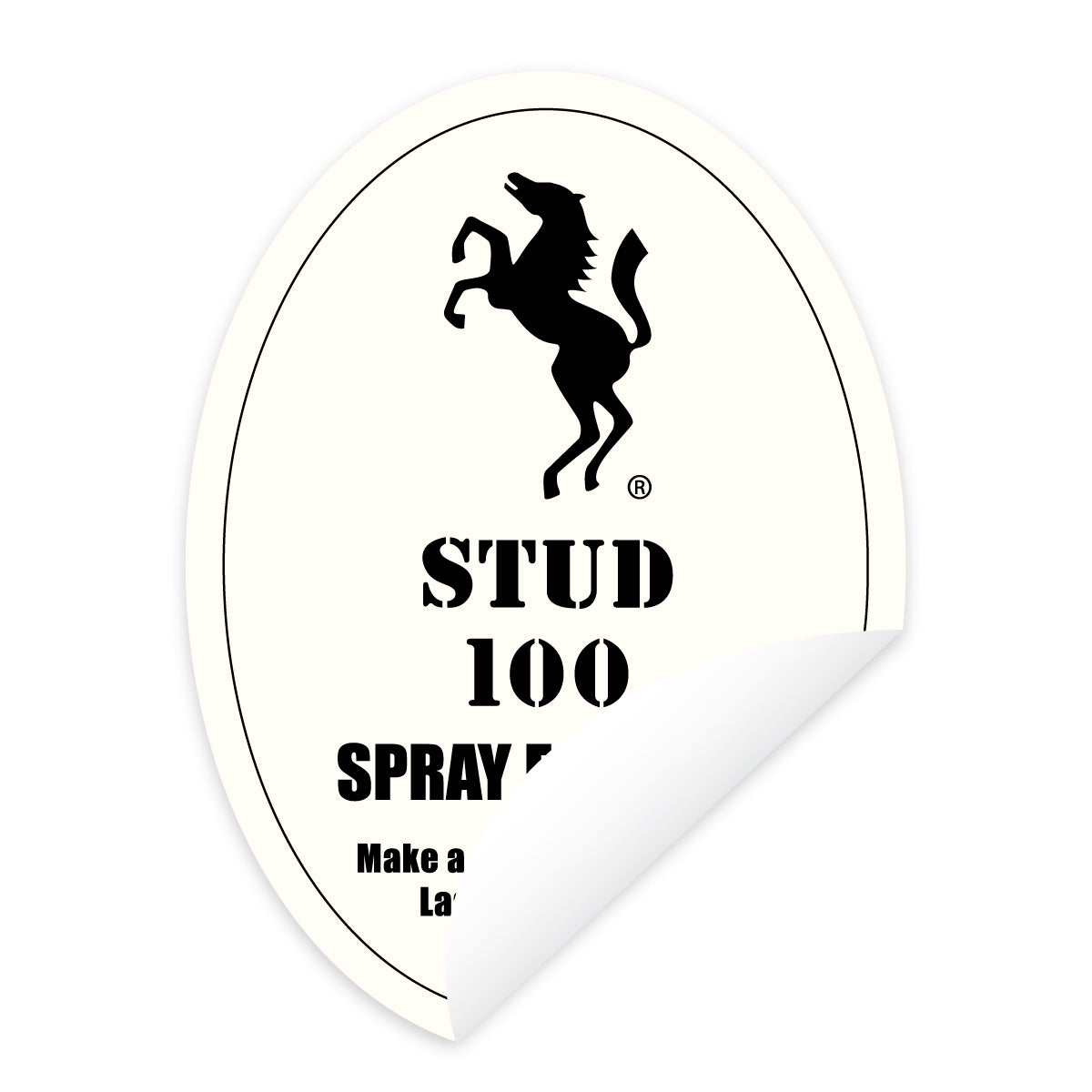 Stud 100 Promo Sticker
